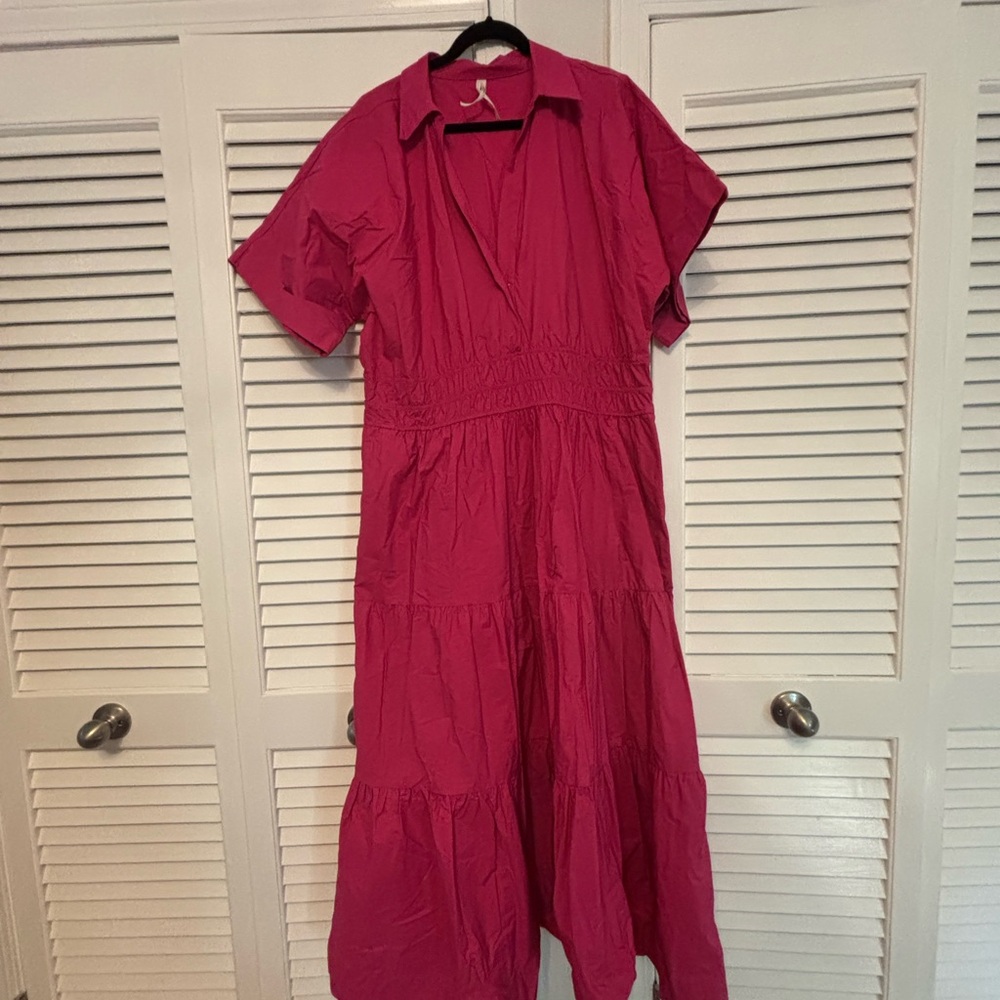 Anthropologie Somerset Maxi Shirt Dress